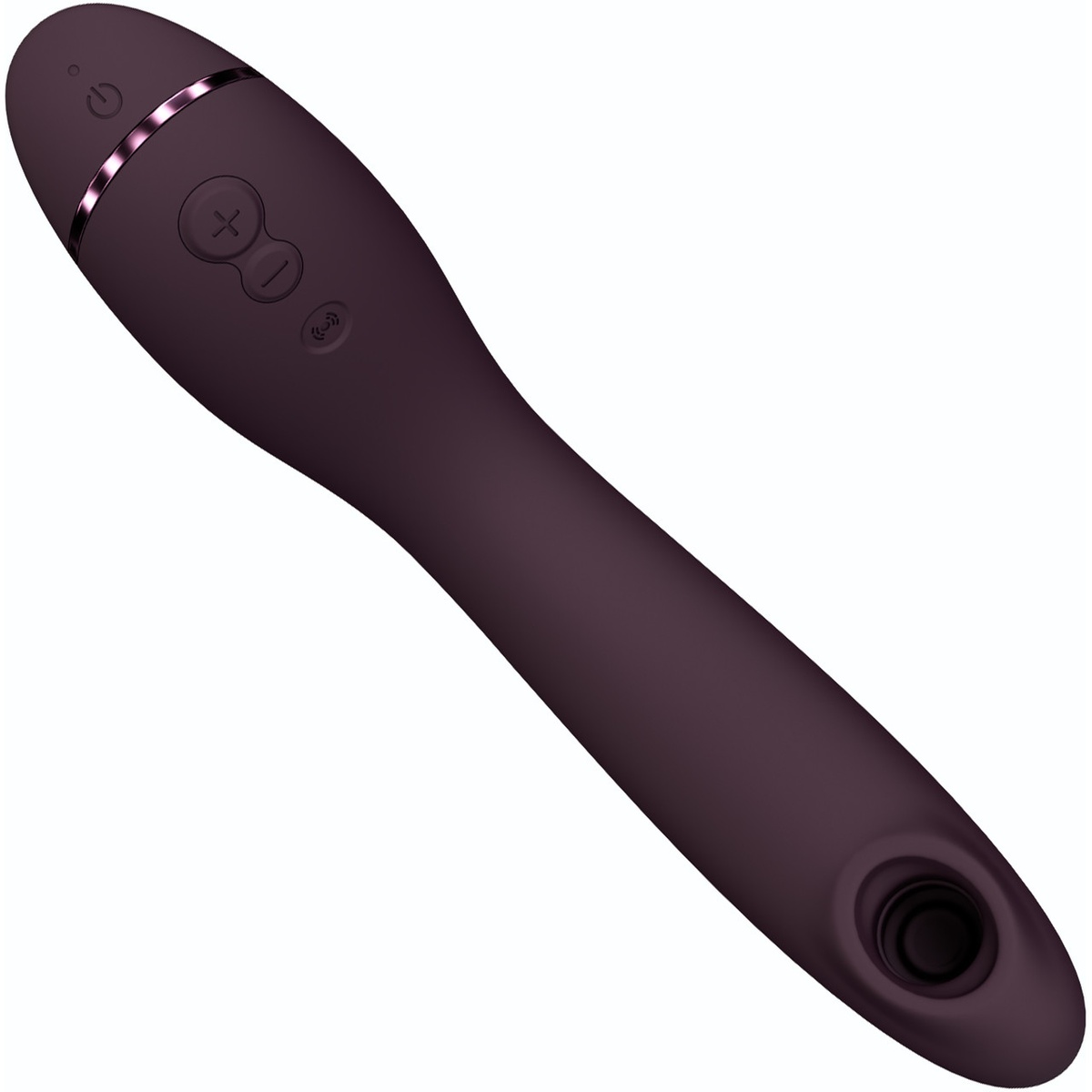 Вибратор для точки G c вакуумной стимуляцией Womanizer OG Aubergine