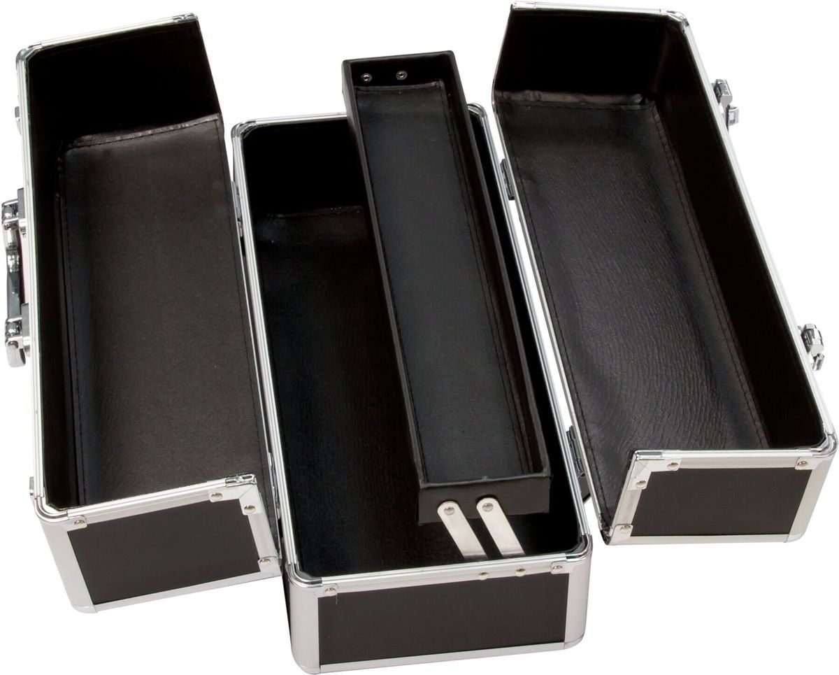 Великий кейс для зберігання секс-іграшок BMS Factory Large Lokable Vibrator Case Black,кодовий замок