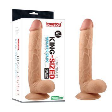 Фаллоимитатор King-Sized Realistic Dildo 10"
