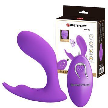Вібратор в трусики Pretty Love Idabelle Stimulator Purple