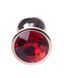Анальная пробка Jewellery Red Gold PLUG Red, 2,7 см