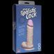 Фаллоимитатор Doc Johnson The Realistic Cock 8 inch White - ULTRASKYN, Vack-U-Lock, диаметр 5,1см