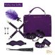 Подарунковий набір для BDSM RIANNE S - Kinky Me Softly Purple: 8 предметів