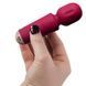 Вібромасажер Rocks Off Mini Wand Azalea Red, 16 режимів