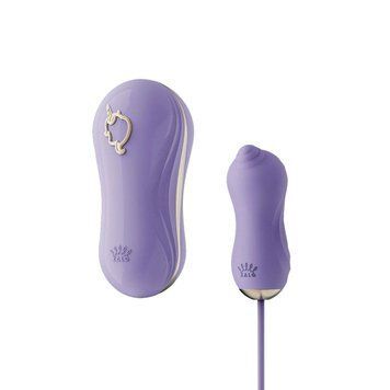 Набір 2в1 Zalo &mdash; UNICORN Violet, віброяйце + вакуумний стимулятор