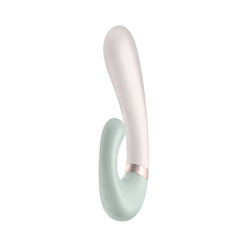 Смарт вибратор-кролик с подогревом Satisfyer Heat Wave Mint