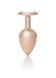 Анальная пробка Jewellery Pearl Gold Plug Clear L