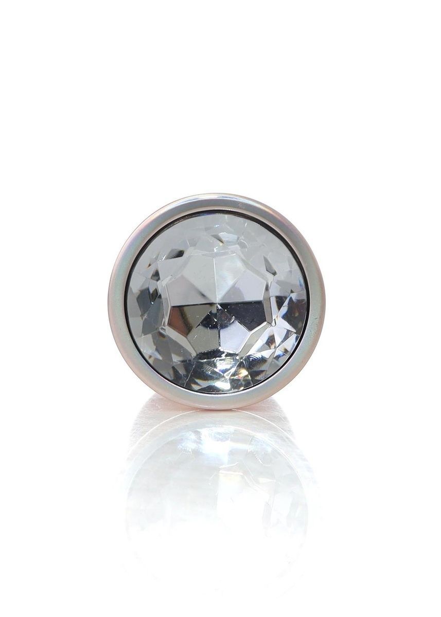 Анальная пробка Jewellery Pearl Gold Plug Clear L