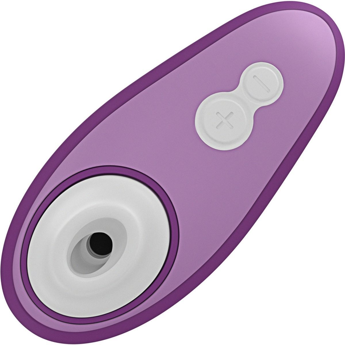 Вакуумний кліторальний стимулятор Womanizer Liberty 2 Purple, 8 режимів, магнітна кришечка