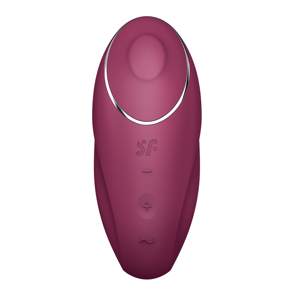 Вібростимулятор-пульсатор Satisfyer Tap & Climax 1 Red, ефект постукування пальцем, 2 мотори