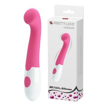 Вибратор для зоны G Pretty Love Charles Vibrator Pink