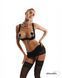 Комплект Obsessive Lecille 3-pcs crotchless set  , S/M