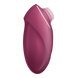 Вібростимулятор-пульсатор Satisfyer Tap & Climax 1 Red, ефект постукування пальцем, 2 мотори