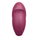 Вібростимулятор-пульсатор Satisfyer Tap & Climax 1 Red, ефект постукування пальцем, 2 мотори
