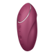 Вібростимулятор-пульсатор Satisfyer Tap & Climax 1 Red, ефект постукування пальцем, 2 мотори
