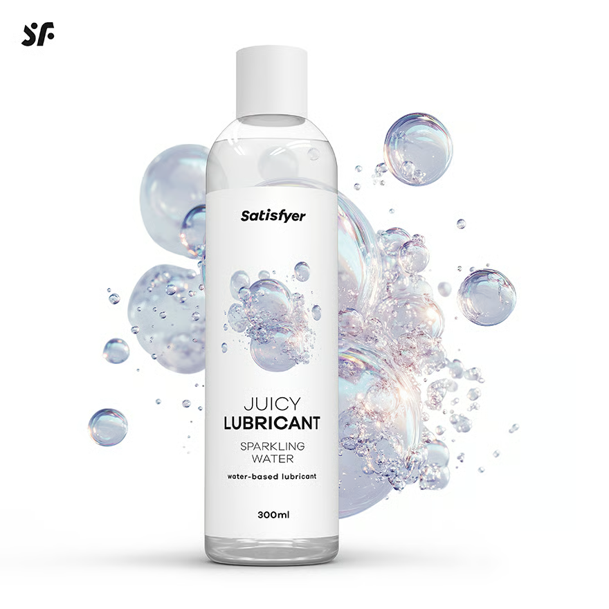 Лубрикант на водній основі Satisfyer Juicy Lubricant Sparkling Water water based 300 мл