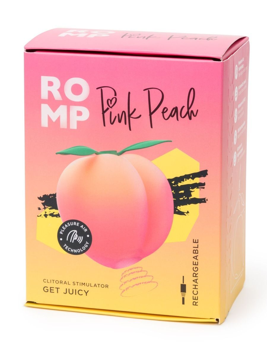 Вакуумный стимулятор клитора Romp Pink Peach
