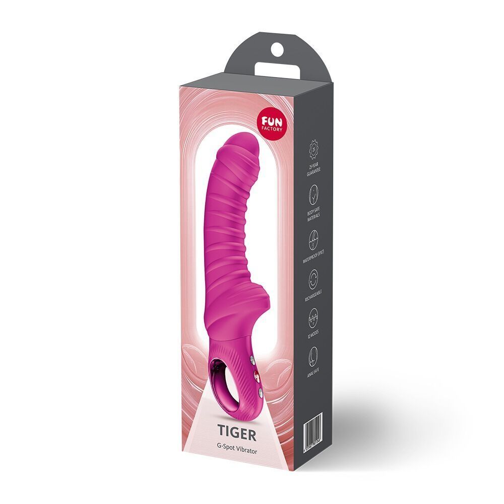 Вибратор для точки G Fun Factory TIGER Magenta