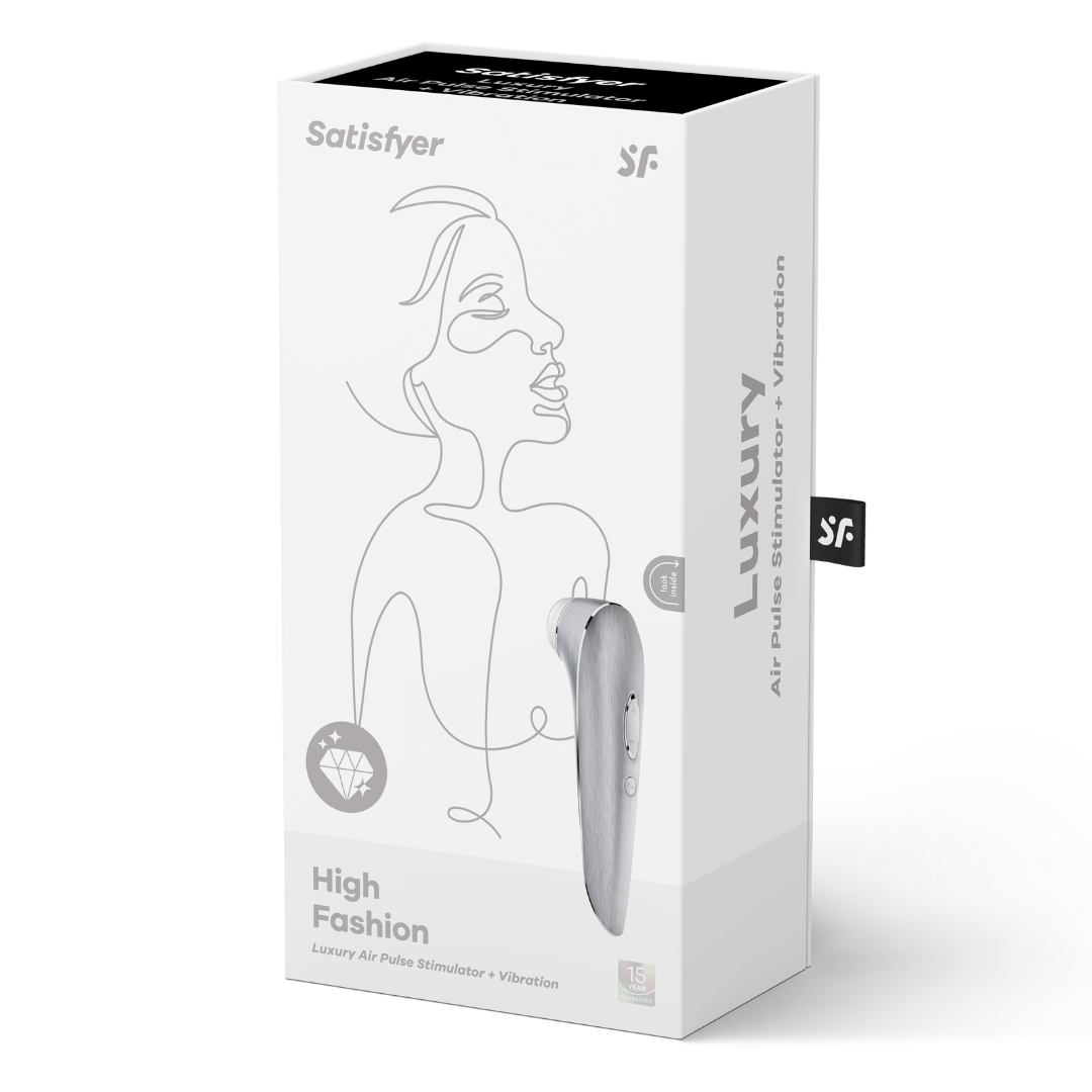 Вакуумний стимулятор клітора Luxury High Fashion Satisfyer
