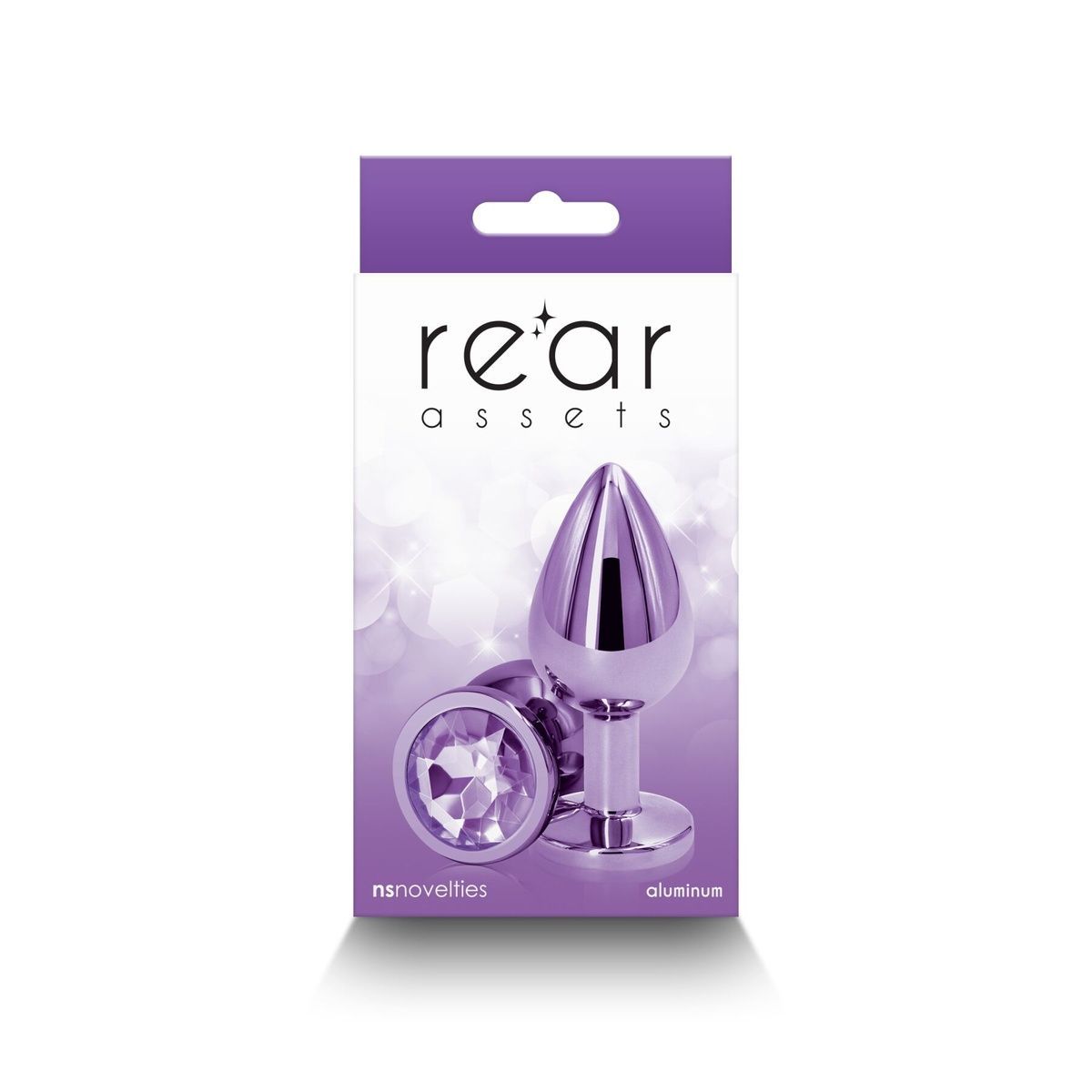 Анальная пробка NS Novelties Rear Assets - Medium - Purple