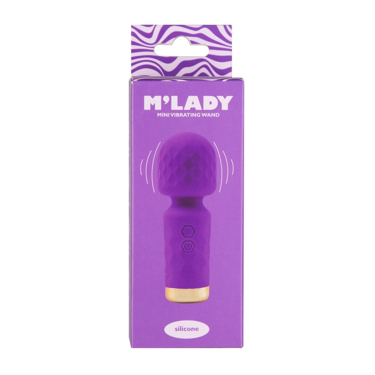Вибромассажер M&rsquo;Lady Mini Vibrating Wand Purple
