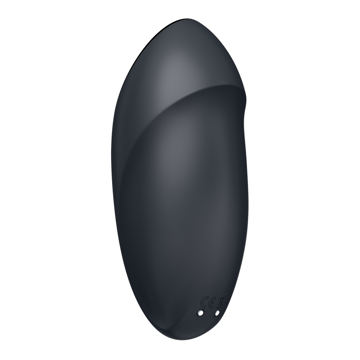Вибростимулятор-пульсатор Satisfyer Tap & Climax 1 Grey, эффект постукивания пальцем, 2 мотора