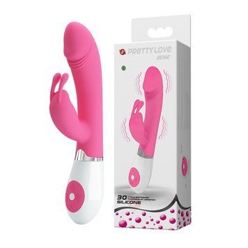 Вібратор-кролик Pretty Love Gene Vibrator Light Pink