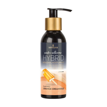 Змазка водно-силіконова Sensuva Hybrid Orange Creamsicle (125мл) без цукру, можна для оральних пестощів