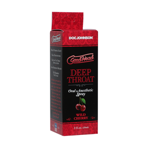 Спрей для минета Doc Johnson GoodHead DeepThroat Spray – Wild Cherry 59 мл для глубокого минета