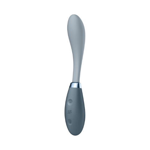 Вибратор Satisfyer G-Spot Flex 3 Grey, гибкий ствол с фиксацией положения