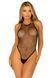 Боді-сітка Leg Avenue Net snap crotch tank bodysuit Black, One Size