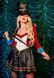Костюм дрессировщицы Leg Avenue Classic Ringmaster Costume, платье, шляпа, S