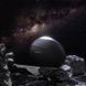 Вакуумний кліторальний смарт-стимулятор Svakom Pulse Galaxie Midnight Black, проєктор зоряного неба