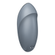Вібростимулятор-пульсатор Satisfyer Tap & Climax 1 Bluegrey, ефект постукування пальцем, 2 мотори