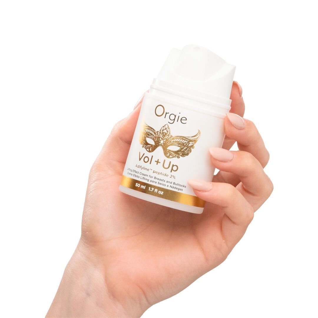 Крем з ефектом ліфтингу для грудей та сідниць Orgie &ndash; Vol + Up (50 мл), пептид Adifyline&trade;