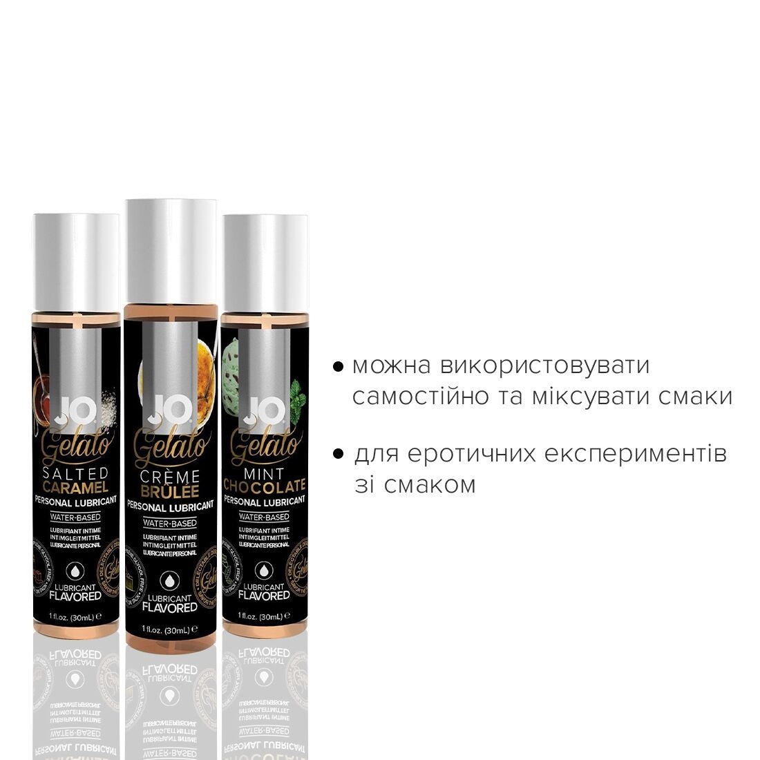 Набір System JO Tri-Me Triple Pack — Gelato (3 х 30 мл)