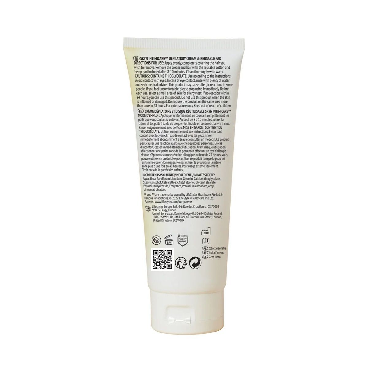 Крем для депиляции Skyn Intimicare Depilatory Cream 150 мл