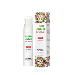 Стимулирующий гель EXSENS Kissable Fresh Ginger Litchi, 15 мл