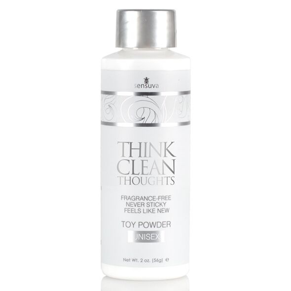 Пудра для догляду за іграшками Sensuva Think Clean Thoughts Toy Powder (56 г)