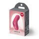 Накладной вибратор Fun Factory LAYA III Raspberry, эффект постукивания пальцем