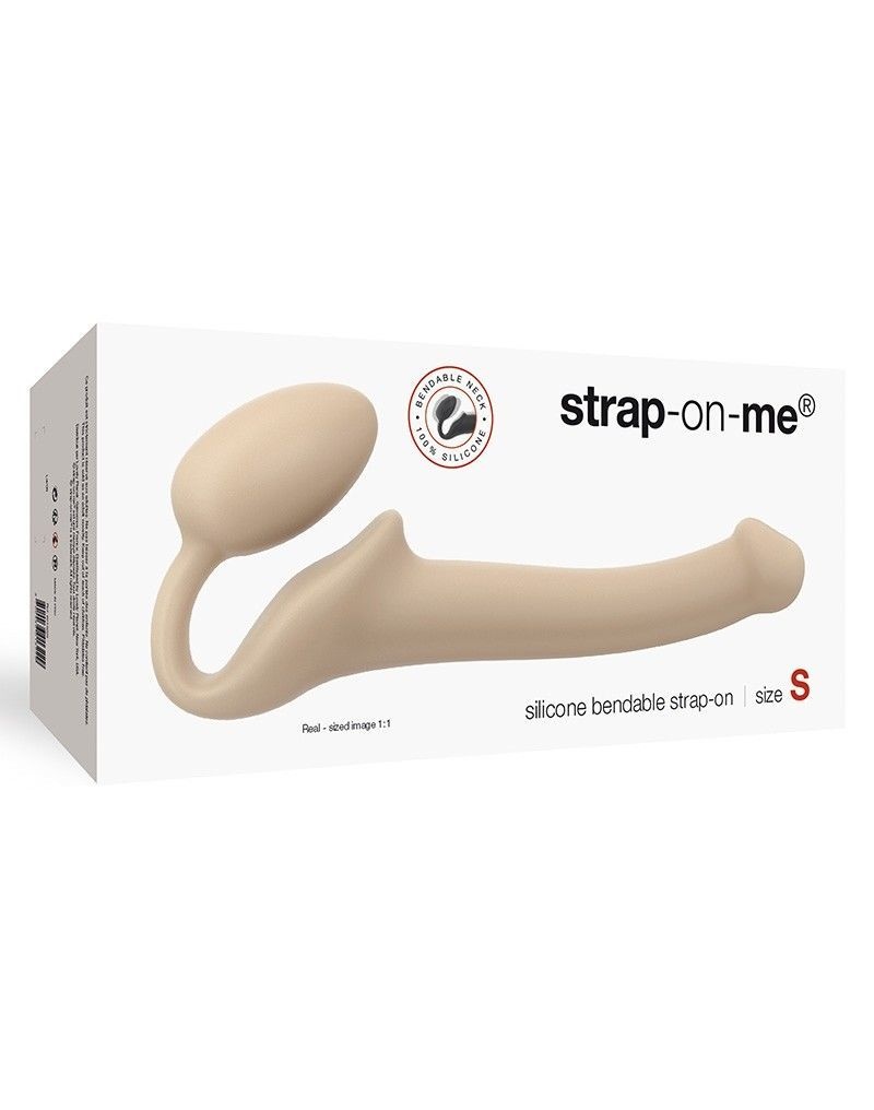 Безремінний страпон Strap-On-Me Flesh S, діаметр 2,7 см