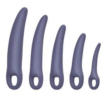 Набір з 5-ти вагінальних силіконових розширювачів Menopause Dilatоr set So Divine