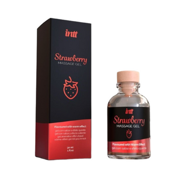 Масажний гель для інтимних зон Intt Strawberry (30 мл)