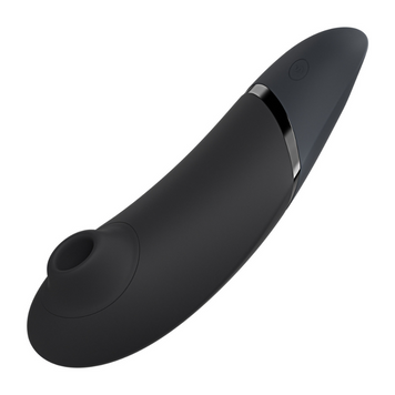 Вакуумний кліторальний стимулятор Womanizer Next Black, 3D Pleasure Air, 14 рівнів інтенсивності
