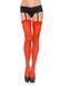 Сексуальні панчохи під підв&rsquo;язки Leg Avenue Sheer Stockings Red, one size