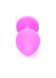 Анальная пробка Jewellery Silicone Pink Plug M Light Blue