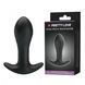 Анальна пробка Pretty Love Anal Plug Massager Black, 3,5 см
