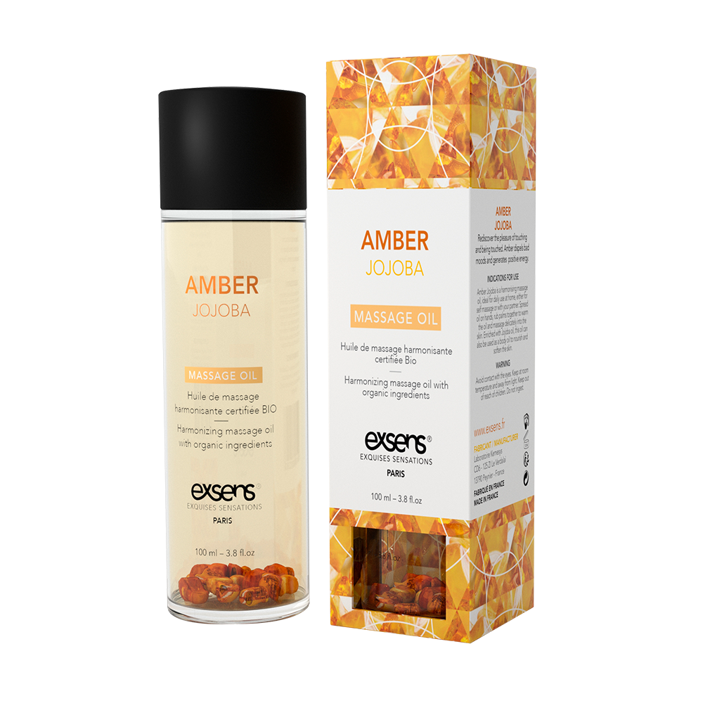 Масажна олія EXSENS Amber Jojoba (гармонізуюча з бурштином), 100 мл