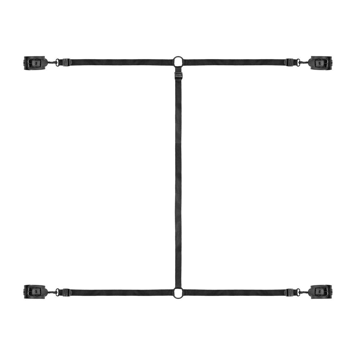 Фіксатор на ліжко з наручниками та поножами Bedroom Fantasies: Under the bed Restraint Bondage Set