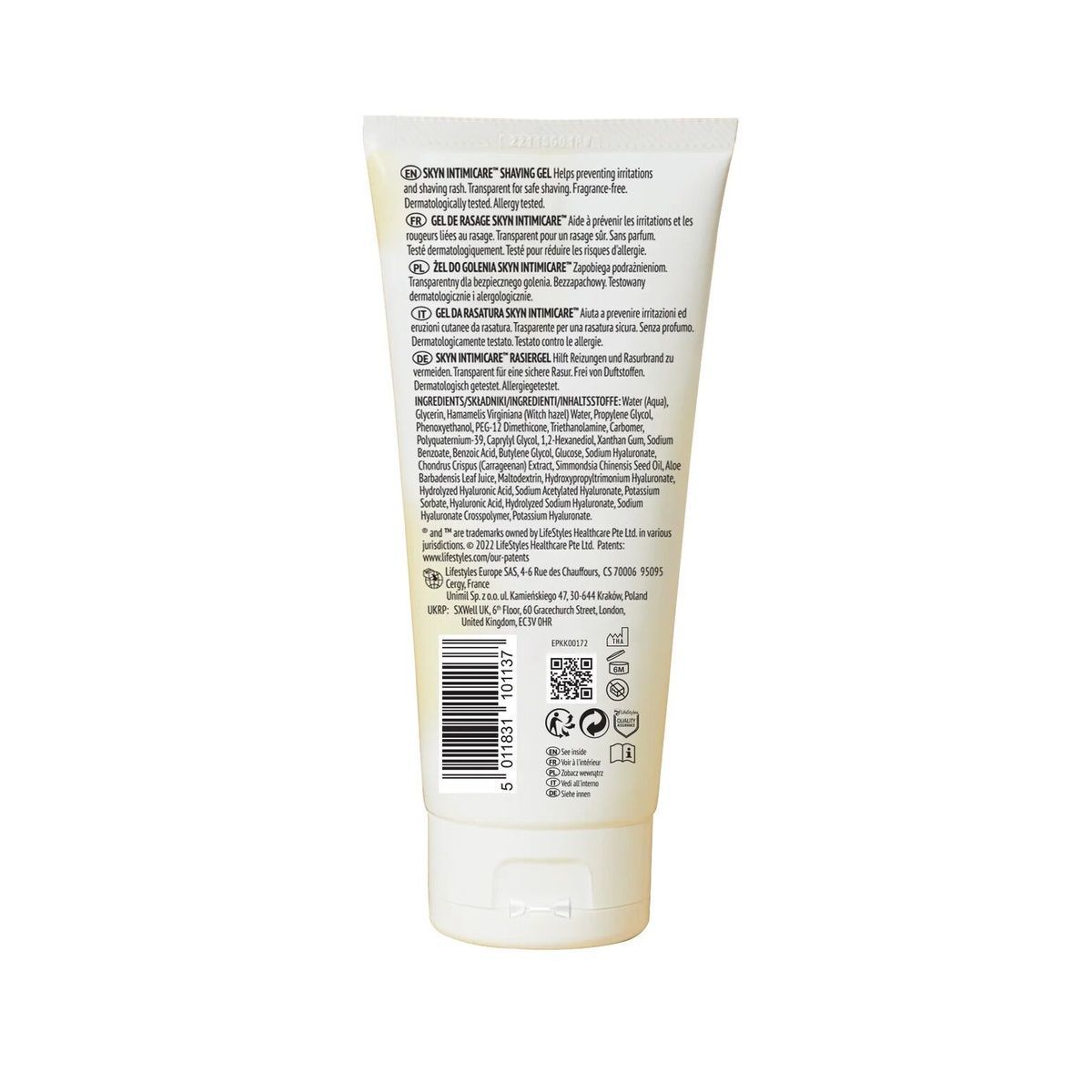 Гель для бритья Skyn Intimicare Shaving Gel 150 мл